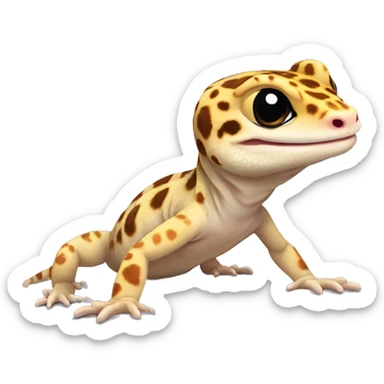Leopard gecko  sticker