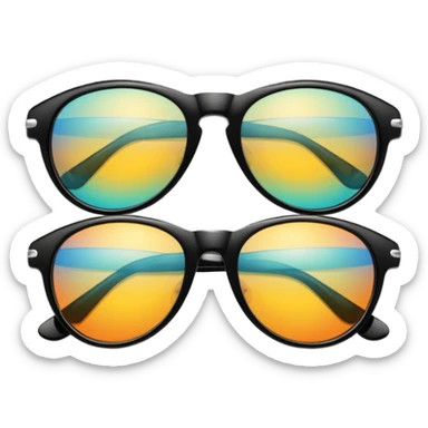 tortuous shell sunglasses sticker