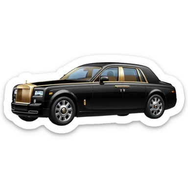 Rolce royce phantom sticker