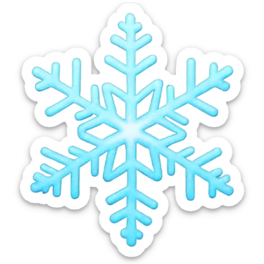 Snowflake  sticker