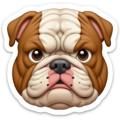 bulldog sticker