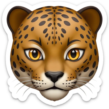 jaguar human sticker