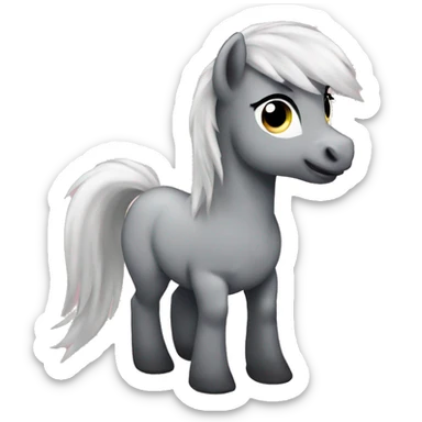 Small pony sticker
