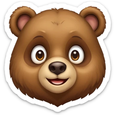 Oso enamorado  sticker