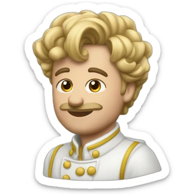 Schtroumpf costaud sticker