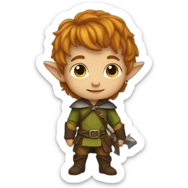 Halfling sticker