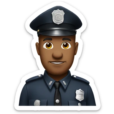 pig-faced policeman sticker