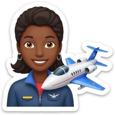 dame un jet al otro lado sticker