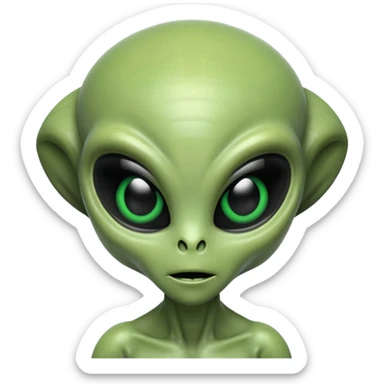 alien from movie alien sticker