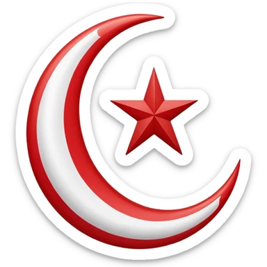 Kuzey kıbrıs bayrağı sticker