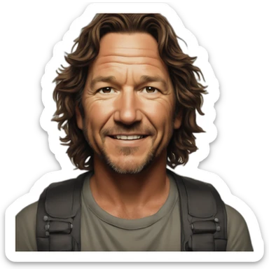 eddie vedder sticker