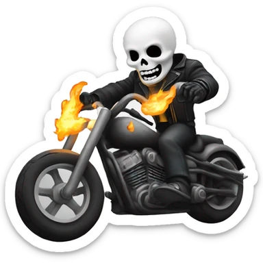 Ghost rider sticker