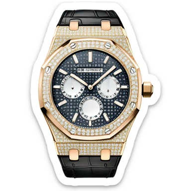 Bust down diamond Audemars Piguet Royal Oak sticker