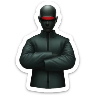 NEO,-the-matrix,-holding-red-pill sticker