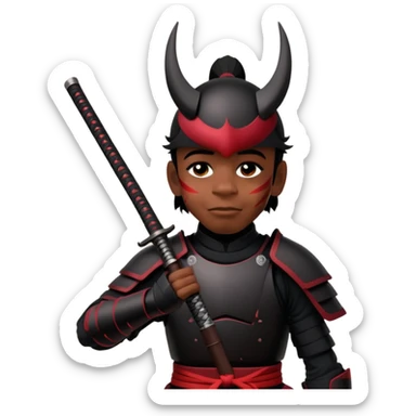Shadow Samurai sticker