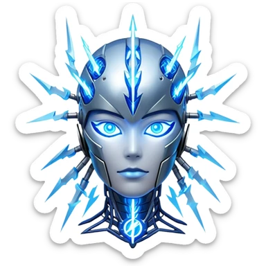 sorayama plasma core lightning sticker