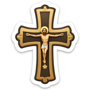 Serbian orthodox cross sticker