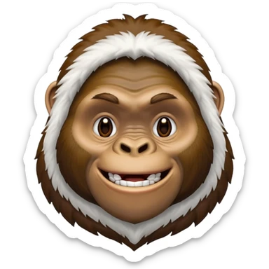 Harambe in heaven  sticker