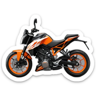 Ktm duke 125 sticker