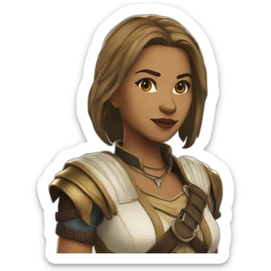isabela from dragon age sticker