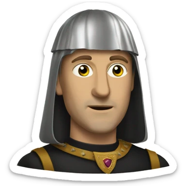 King baldwin IV  sticker