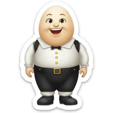 Humpty Dumpty sticker