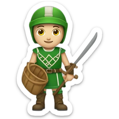 Gardien celtique recyclé sticker