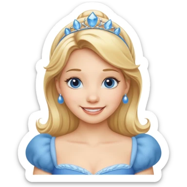 Cinderella  sticker