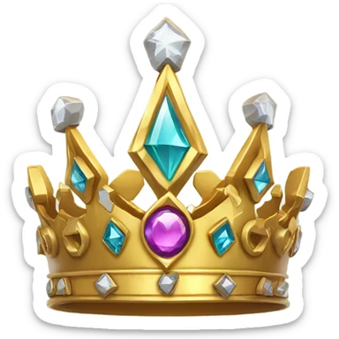 Fortnite crown sticker