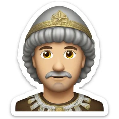 slavic kokoshnik sticker