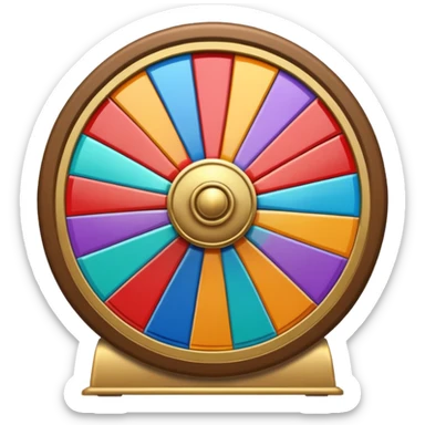 wheel of fortune sticker