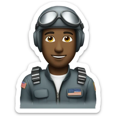 jet pilot sticker