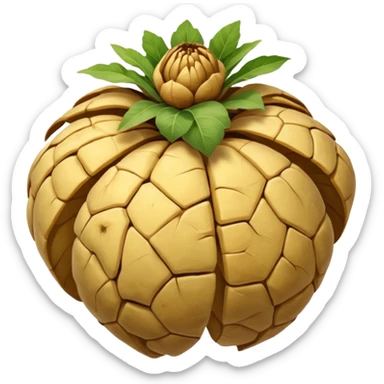  Jerusalem artichoke. 
Sunchoke:
Appearance: The tubers look similar to ginger root but have a crunchy texture similar to a potato. sticker