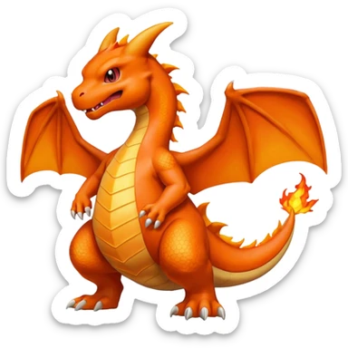 charizard pokemon sticker