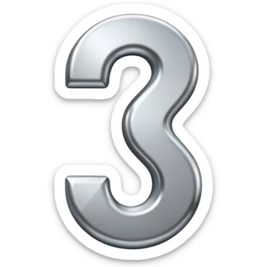 Question mark character sticker