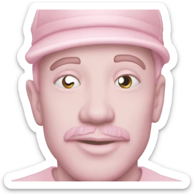 pastel pink stanley 40 oz tumblr sticker