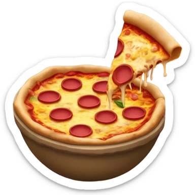 kulhad pizza sticker