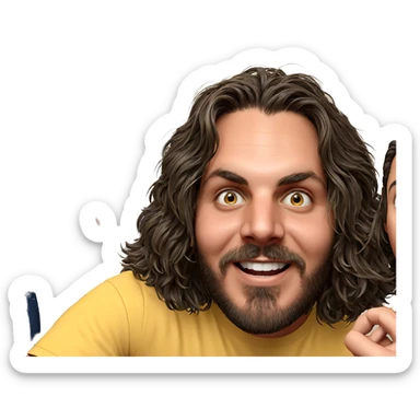 boys posing for a photo sticker