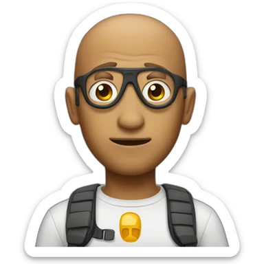 I am a bug-man sticker