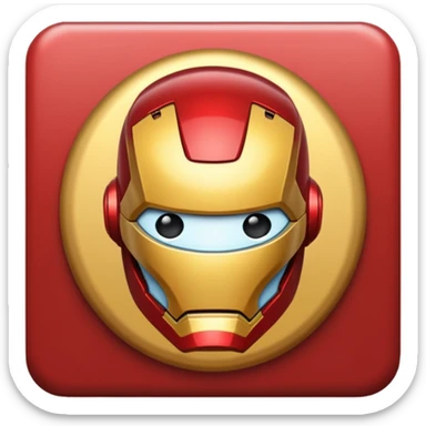 Ironman emoji sticker