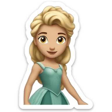 brave the Disney princess sticker
