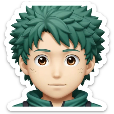 Izuku Midoriya sticker
