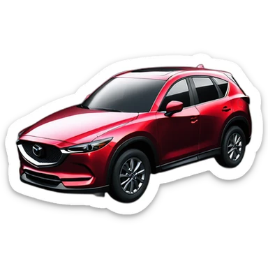 mazda cx5 red sticker