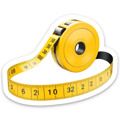 Sewing Essential measuring-tape sticker