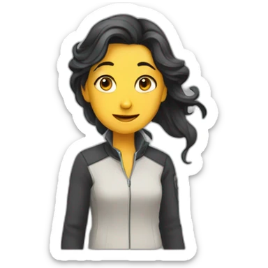 anya forger from spyxfamily sticker