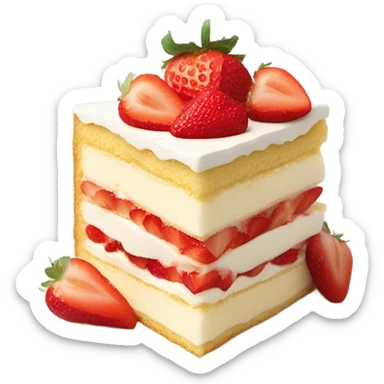strawberry shortcake  sticker