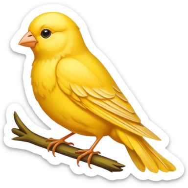 Sarı Kanarya  sticker
