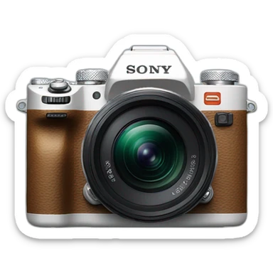 Camera Sony a6400 sticker