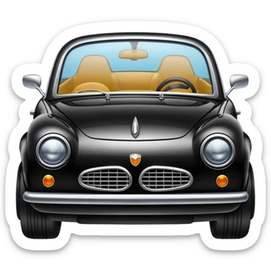 Brazza car emoji sticker