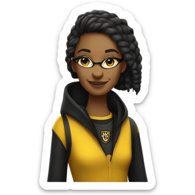 Hufflepuff cool sticker